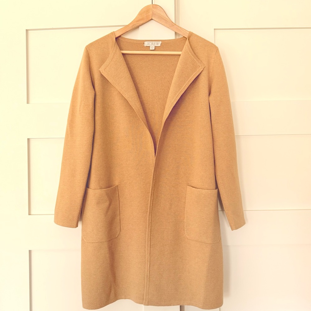 J. Crew Juliette collarless sweater-blazer size XXS